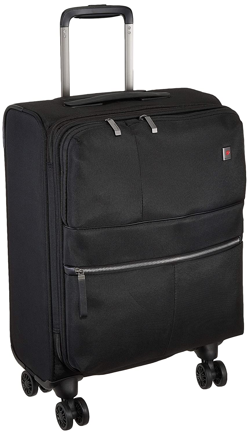 Echolac Relaxation Medium Black Soft Sided Cabin Suitsase Trolley 56cm (CT714A) Echolac New